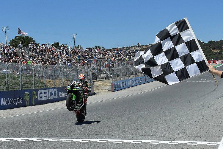 Kawasaki hat gute Erinnerungen an die Superbike-Meetings in Laguna Seca