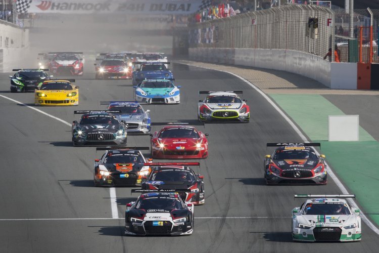 Start zu den 24h in Dubai 2016