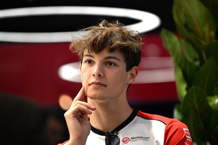 Oliver Bearman hält grosse Stücke auf Max Verstappen