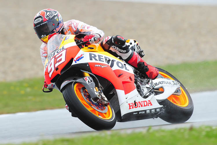 Marc Márquez im Assen-Training