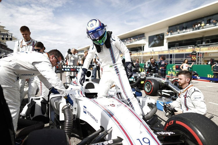 Felipe Massa steigt bei Williams nochmals ein
