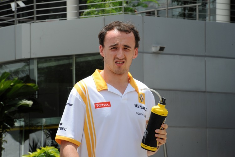 Robert Kubica stehen die neuen Kleider bislang gut