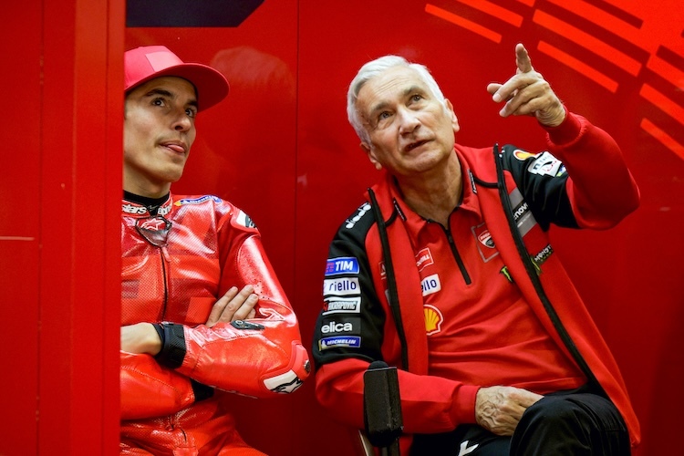 Marc Marquez ist im Ducati-Werksteam angekommen