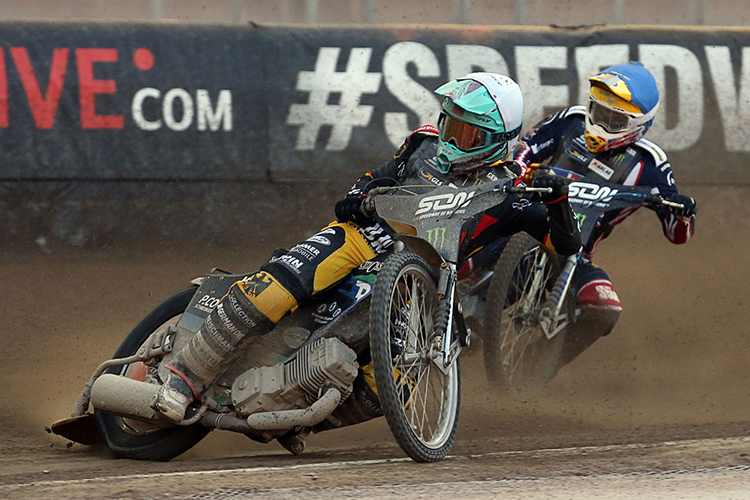 Erik Riss (vorne) beim Speedway of Nations