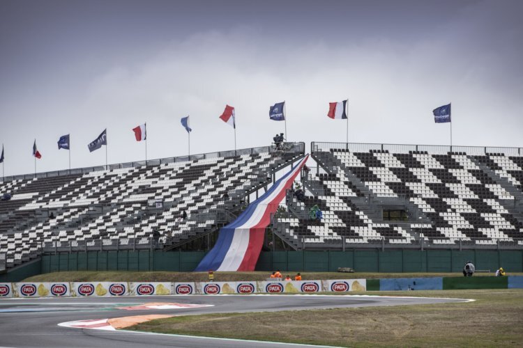 Ein paar Zuschauer werden wir in Magny-Cours auf den Tribünen sehen