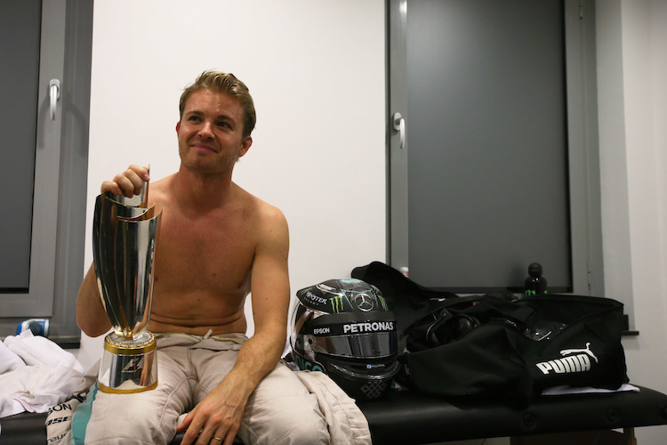 Nico Rosberg 2016 nach seinem Titelgewinn