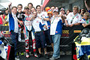 Das Pata-Honda-Team feiert Weltmeister Michael van der Mark