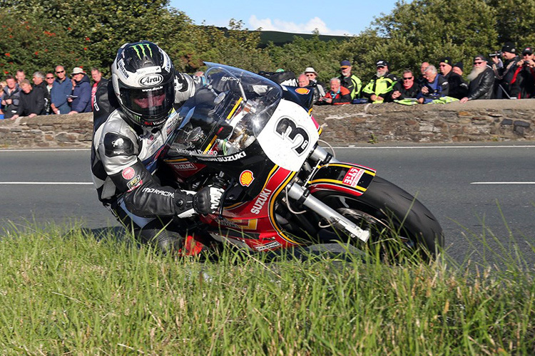 Michael Dunlop (Suzuki) gewann das F1-Rennen