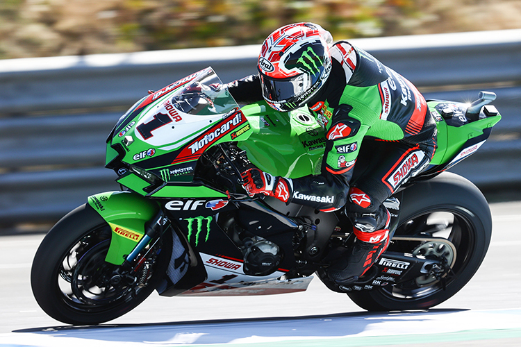 Jonathan Rea auf der Kawasaki ZX-10RR 2021