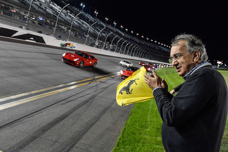 Ferrari-Präsident Sergio Marchionne in Daytona