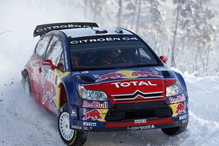 Loeb - «Volle Pulle» zur Halbzeit-Führung