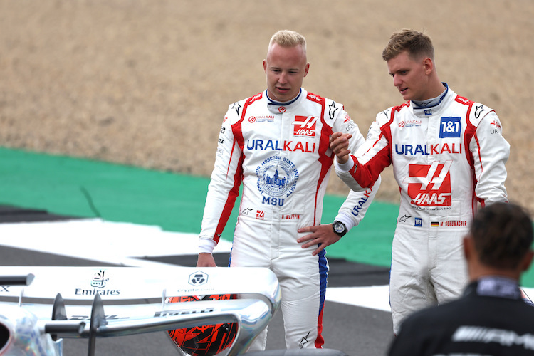 Nikita Mazepin und Mick Schumacher