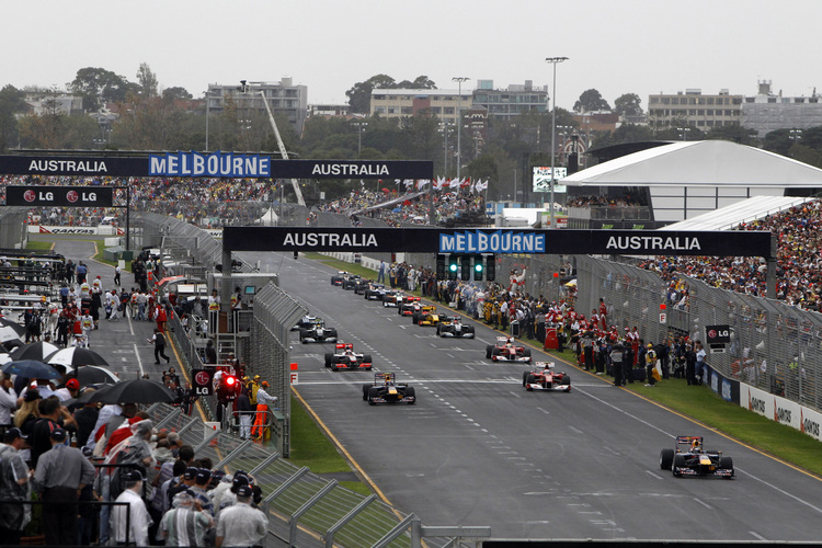 Der Albert Park ist eine faszinierende F1-Kulisse