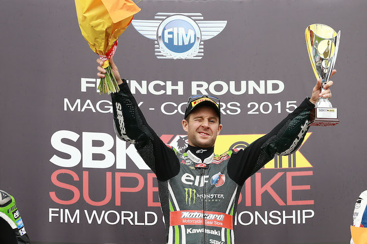 Jonathan Rea wurde 2015 zum ersten Mal Weltmeister