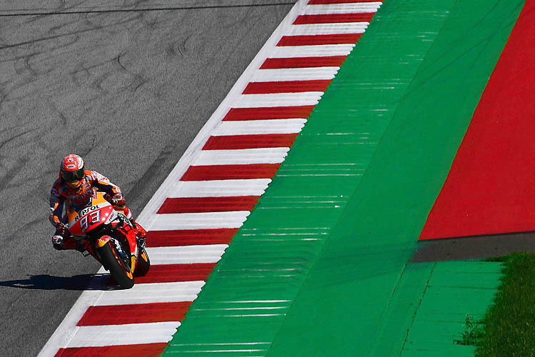 Marc Márquez fühlt sich auch auf dem Red Bull Ring wohl