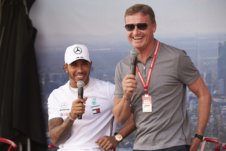 Lewis Hamilton und David Coulthard