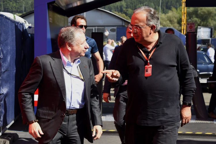 Jean Todt und Sergio Marchionne