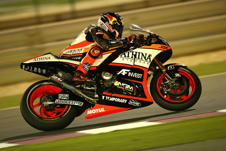 Stefan Bradl auf der Athina-Forward-Yamaha in Katar