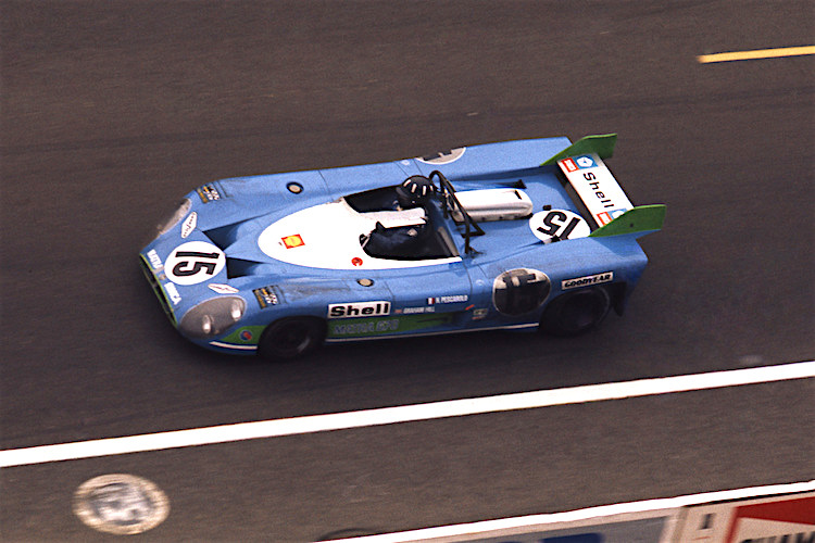 Graham Hill auf dem Weg zum Le-Mans-Sieg 1972