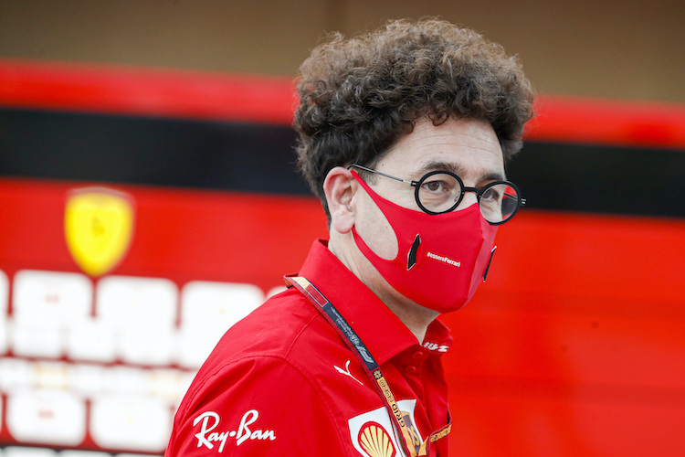 Ferrari-Teamchef Mattia Binotto wird durch die Umstrukturierung entlastet
