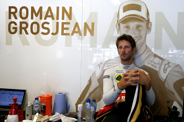 Romain Grosjean in Monza