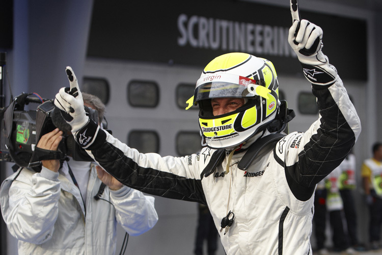 Jenson Button: Zwei Pole-Position in Folge.