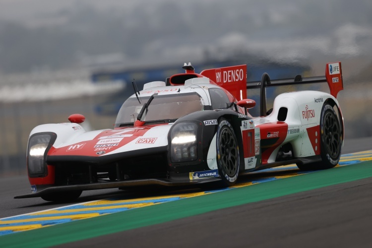 Der Toyota GR010 Hybrid in Le Mans 2022