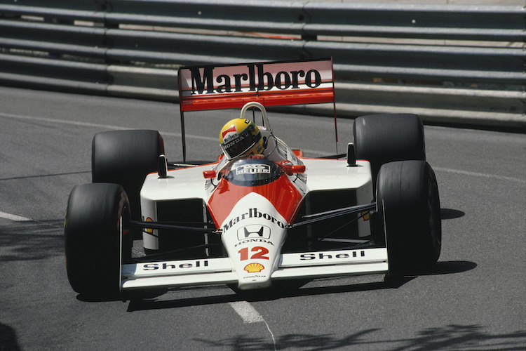 Ayrton Senna 1988 in Monaco