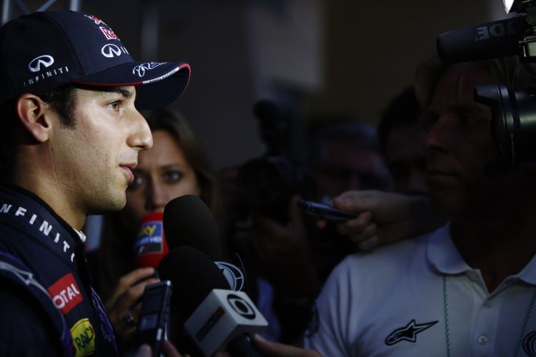 Daniel Ricciardo im Interview
