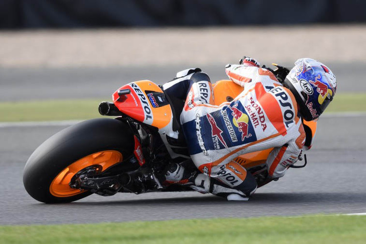 Dani Pedrosa: dritter Startplatz in England