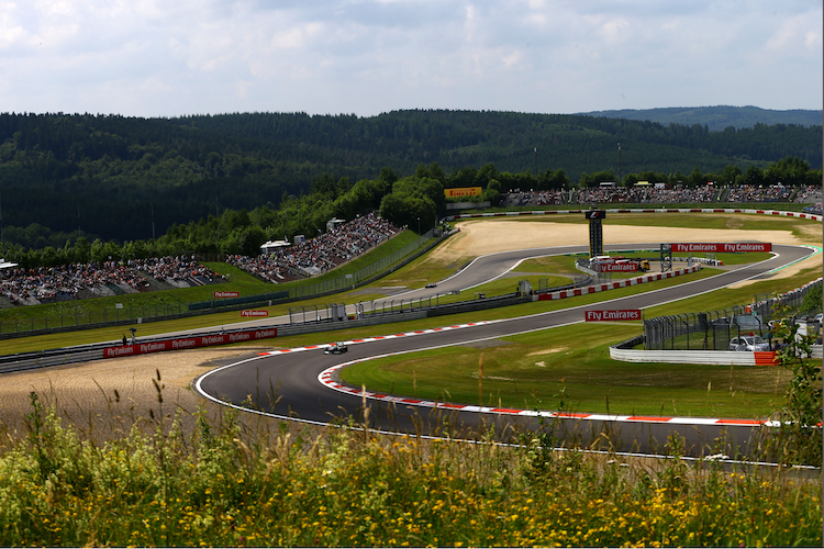 Auf dem Nürburgring war die Formel 1 zuletzt 2013 unterwegs