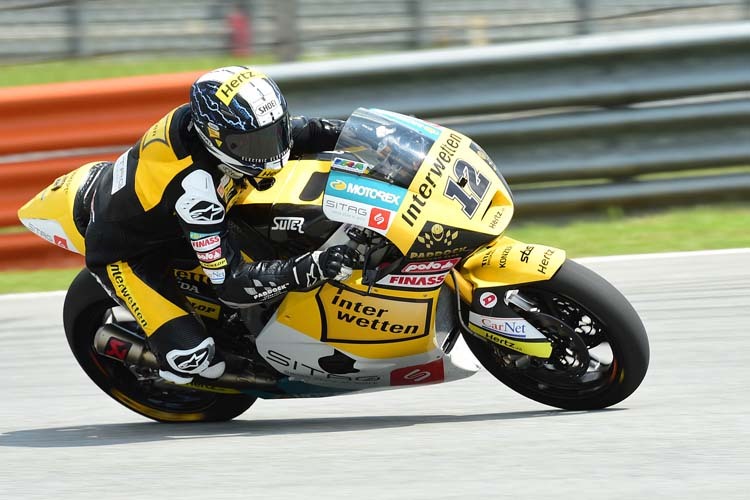 Tom Lüthi in Sepang