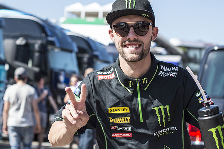 Der deutsche MotoGP-Pilot Jonas Folger