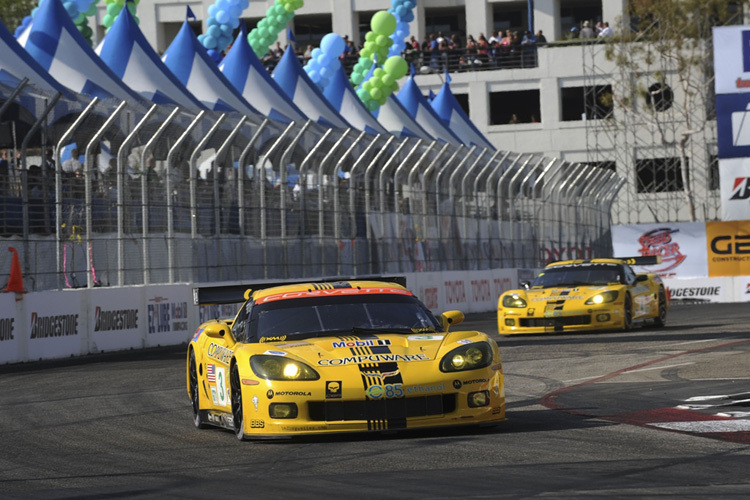 Abschiedsvorstellung für GT1-Corvette