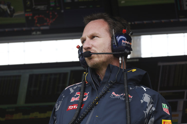 Red Bull Racing-Teamchef Christian Horner