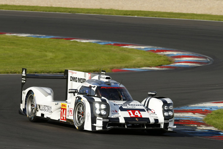 Porsche testete zwei Tage auf dem Lausitzring