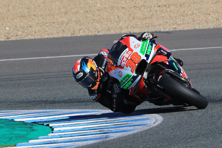 Bradley Smith musste auch am 2. Jerez-Testtag für Aleix Espargaró einspringen