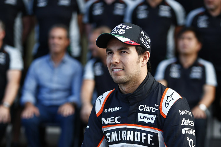 Sergio Pérez darf sich freuen: Die Arbeit an seinem neuen Formel-1-Renner schreitet voran