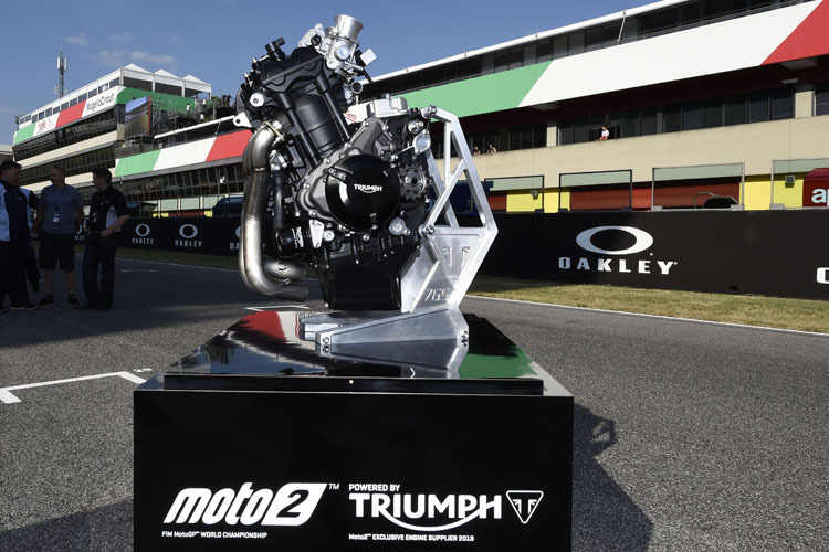 Die Vorbereitungen auf den Moto2-Einstieg von Triumph schreiten voran