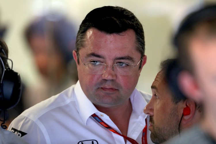 McLaren-Rennleiter Eric Boullier: «In Singapur haben wir in der Vergangenheit auch einige gute Rennen erlebt»