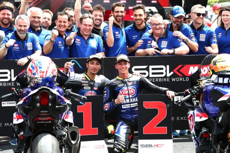 Toprak Razgatlioglu und Andrea Locatelli sorgten in Indonesien für Yamaha-Erfolge
