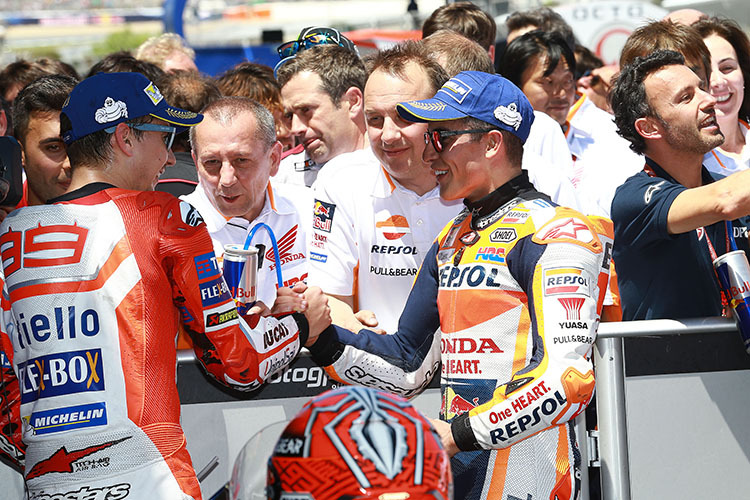 Jorge Lorenzo wird ab 2019 als Honda-Teamkollege von Marc Márquez um WM-Punkte kämpfen