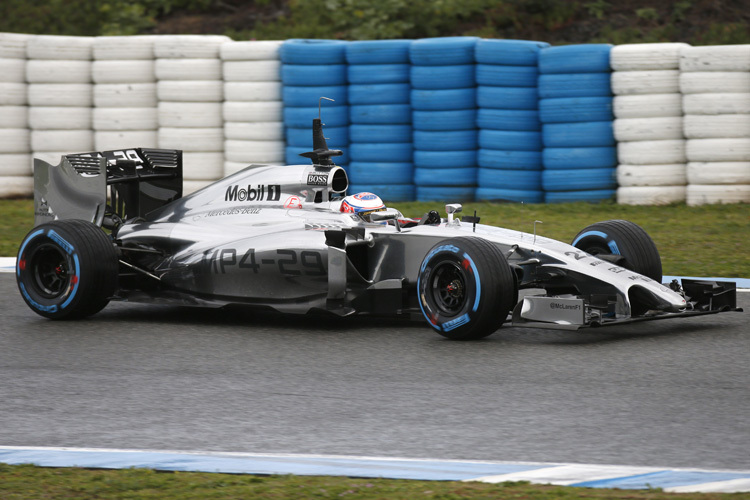 Jenson Button im neuen McLaren