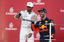 Lewis Hamiltion und Daniel Ricciardo