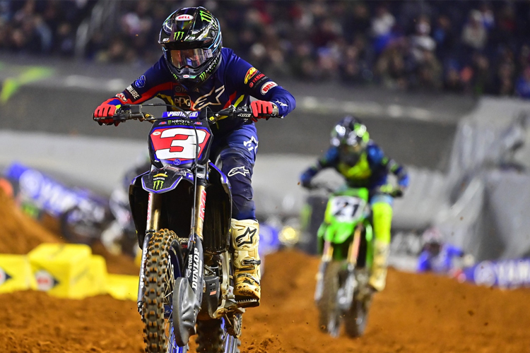 Die US Supercrossmeisterschaften werden von Eli Tomac und Jason Anderson dominiert