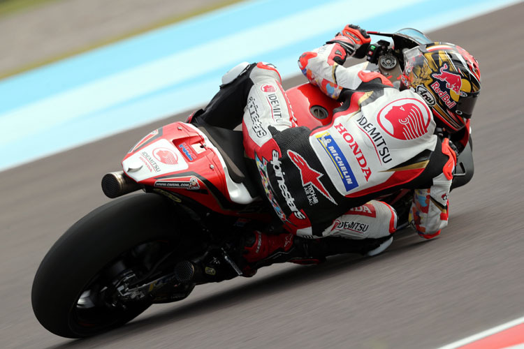 Takaaki Nakagami qualifizierte sich erneut für den neunten Startplatz