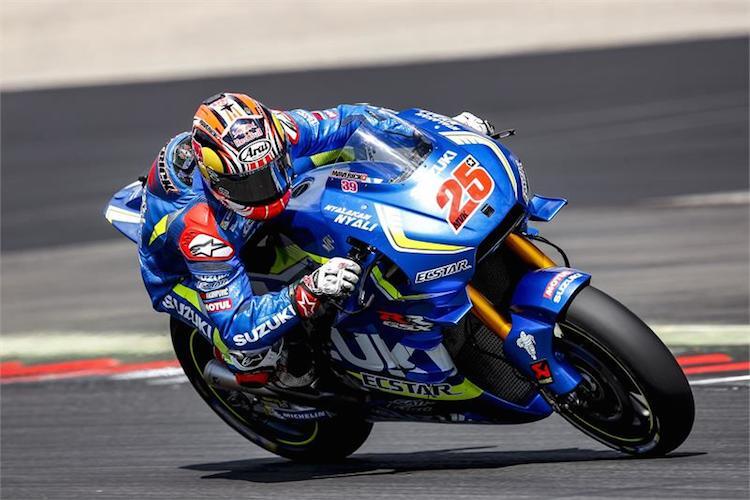 Maverick Vinales (Suzuki): In Abwesenheit der Repsol Honda-Piloten beste Nicht-Ducati