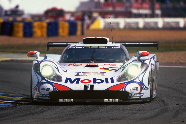 Der Porsche 911 GT1-98 wurde auch zum ersten Petit Le Mans geschickt