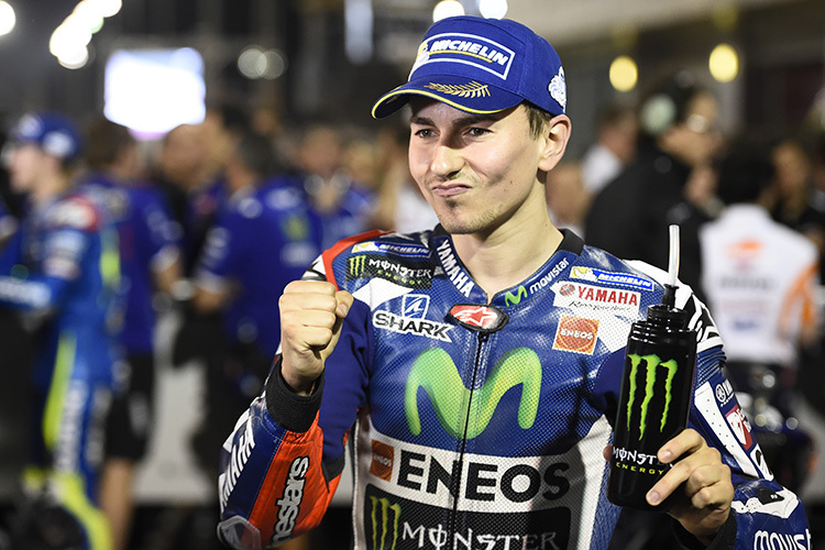 Mission Titelverteidigung: Jorge Lorenzo war in Katar unschlagbar