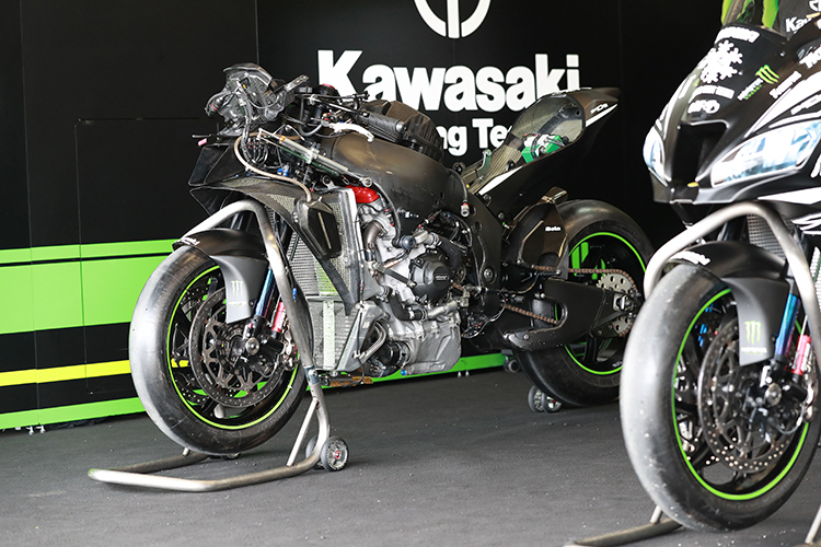 Das aktuelle Kawasaki-Modell ZX-10RR